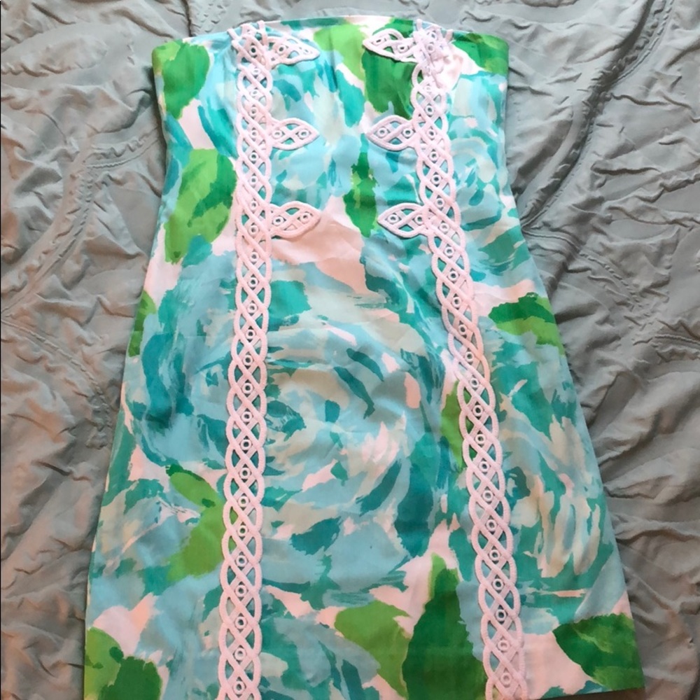 Lily Pulitzer Strapless Dress